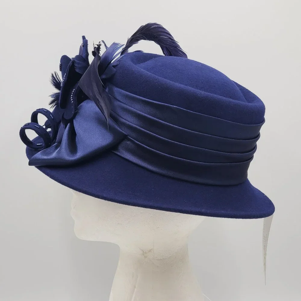 Something Special Royal Navy Wool Hat - NWT